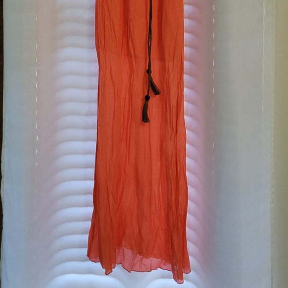Coral Maxi Dress - Picture 2 of 9